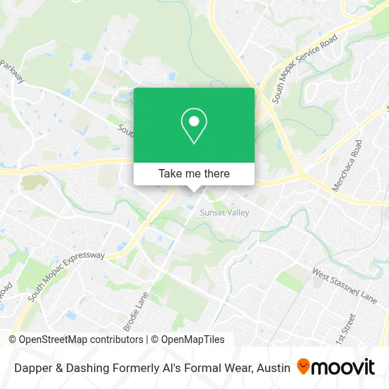 Dapper & Dashing Formerly Al's Formal Wear map