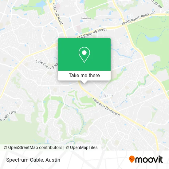 Spectrum Cable map