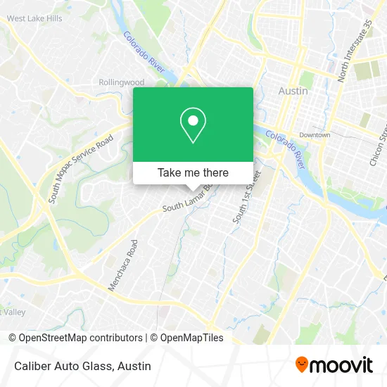 Caliber Auto Glass map