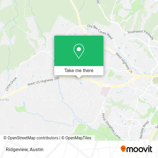 Ridgeview map