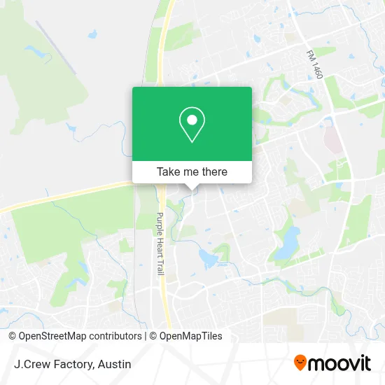 J.Crew Factory map