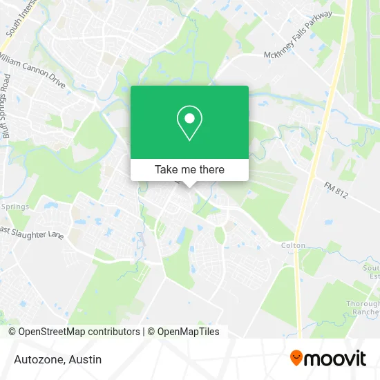 Autozone map