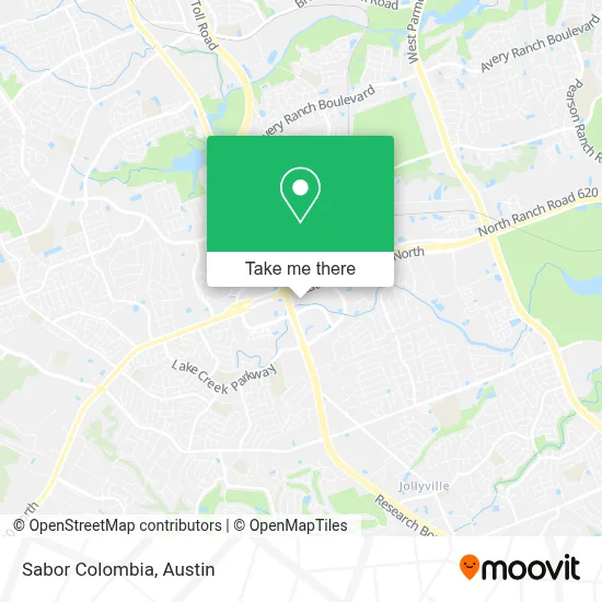 Sabor Colombia map