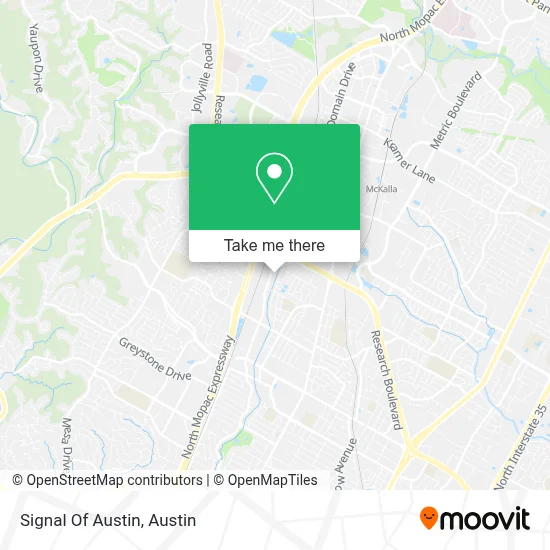 Signal Of Austin map