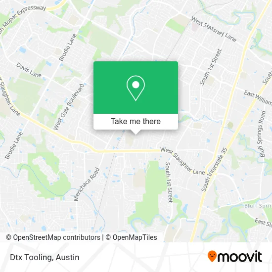 Dtx Tooling map