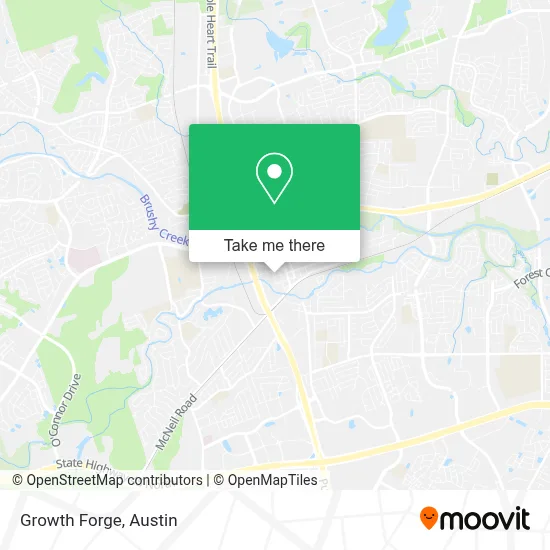 Growth Forge map