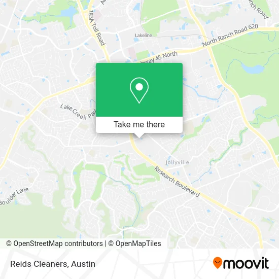 Reids Cleaners map