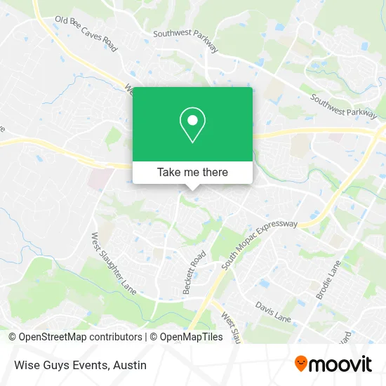 Wise Guys Events map