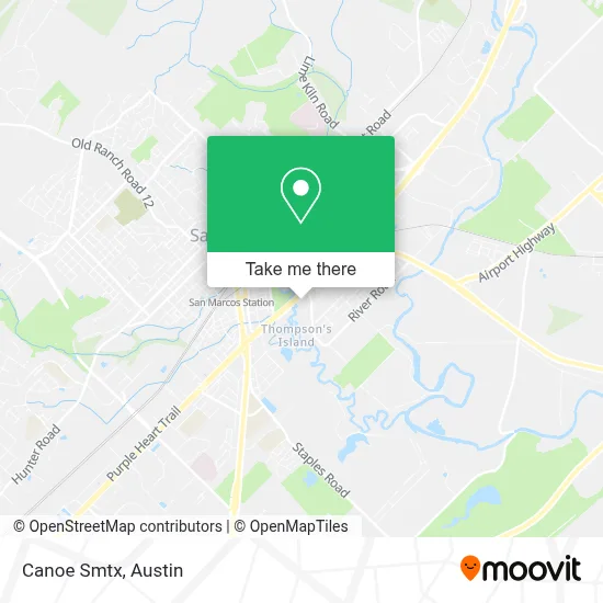Canoe Smtx map