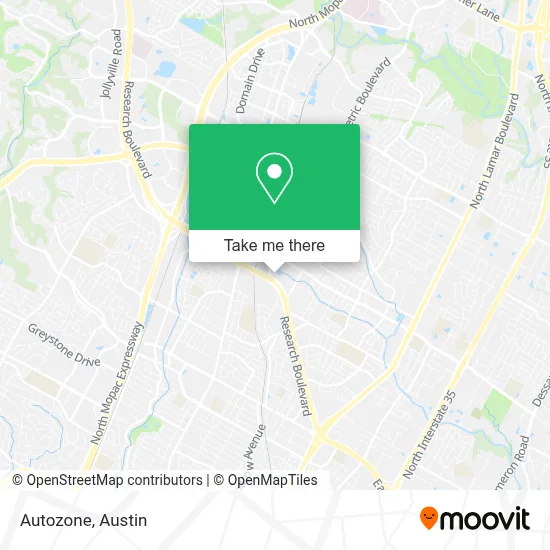 Autozone map