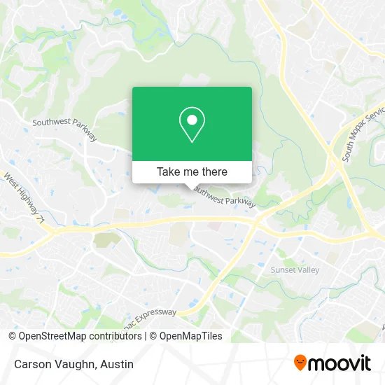 Carson Vaughn map