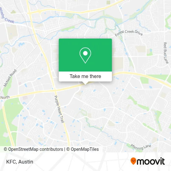 Kfc map