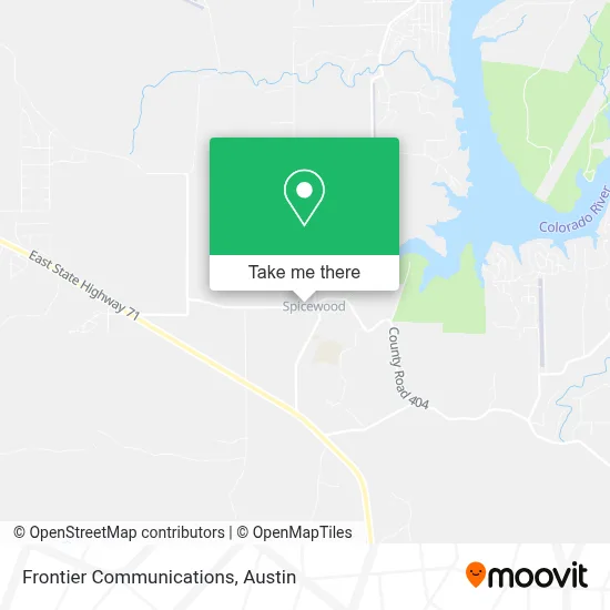 Frontier Communications map