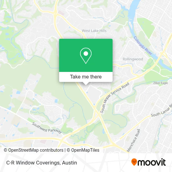 C-R Window Coverings map