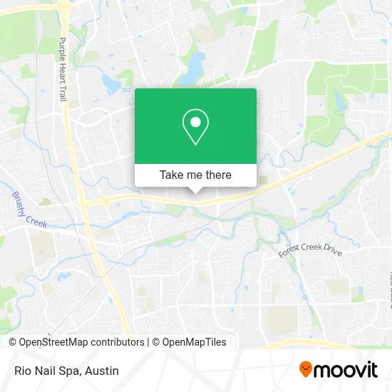 Rio Nail Spa map