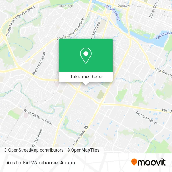 Austin Isd Warehouse map