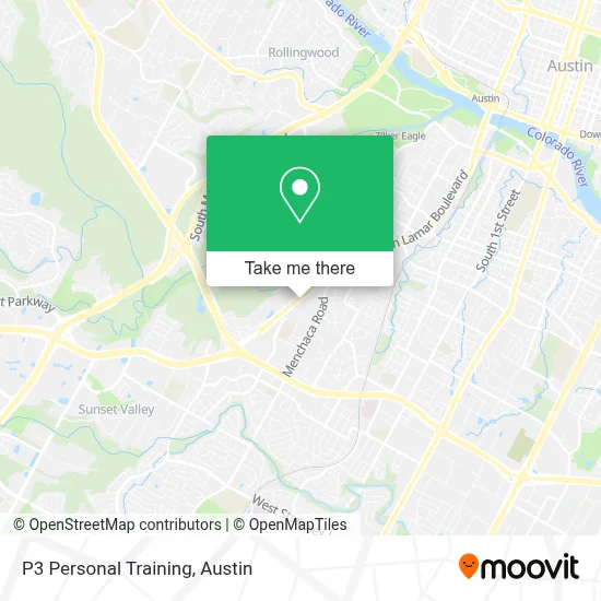 P3 Personal Training map