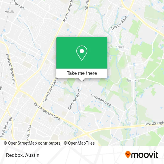 Redbox map