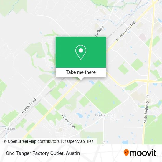 Gnc Tanger Factory Outlet map