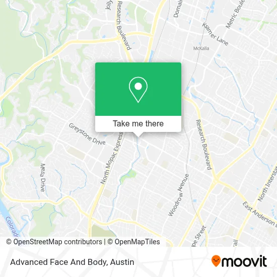 Advanced Face And Body map