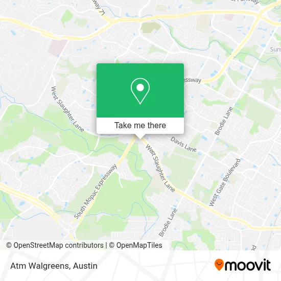 Atm Walgreens map