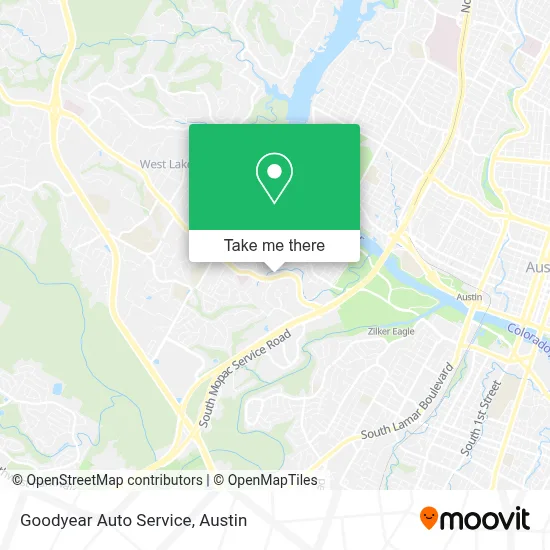 Goodyear Auto Service map