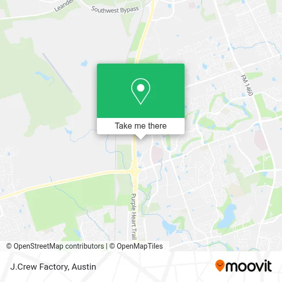 J.Crew Factory map