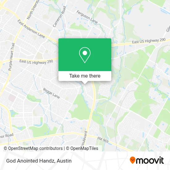 God Anointed Handz map