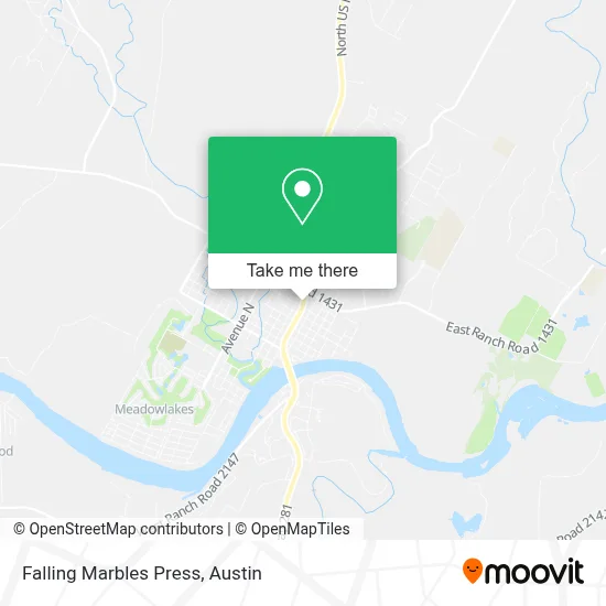 Falling Marbles Press map