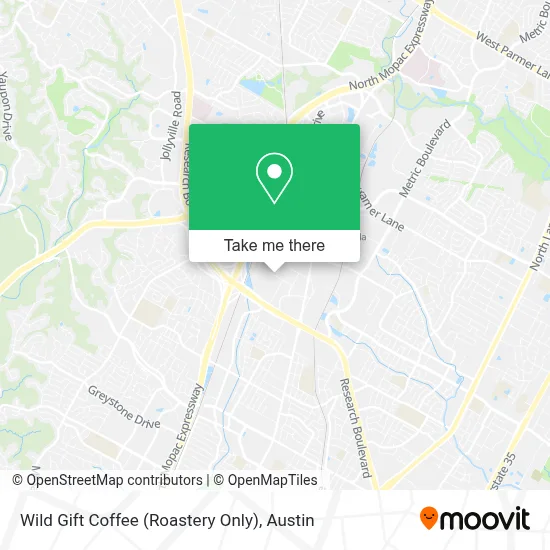 Wild Gift Coffee (Roastery Only) map
