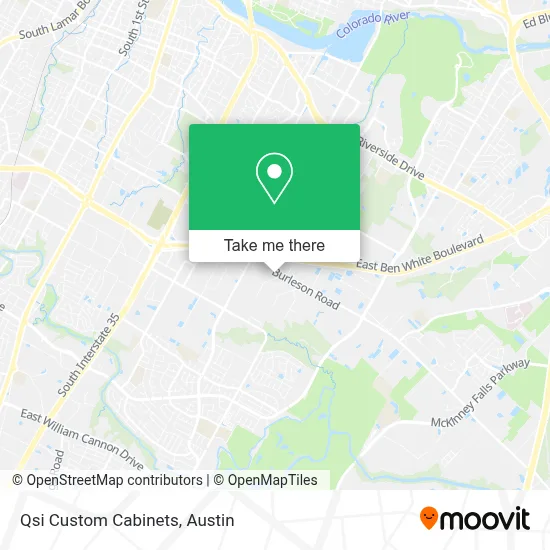 Qsi Custom Cabinets map