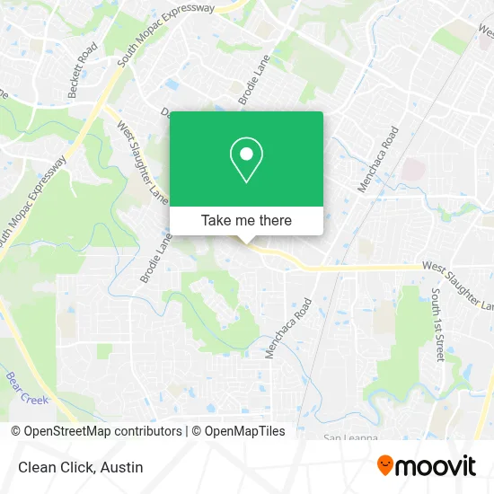 Clean Click map