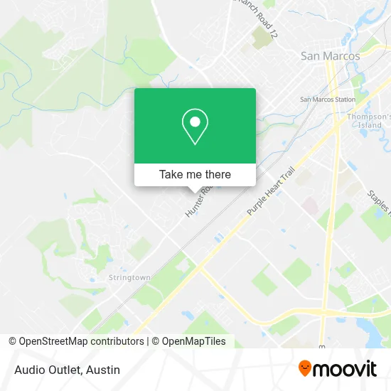Audio Outlet map
