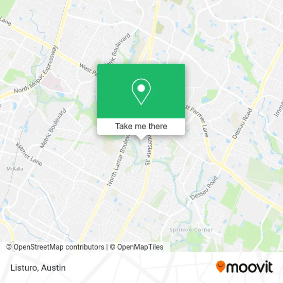 Listuro map