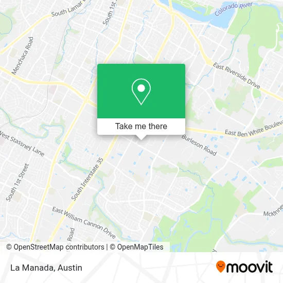 La Manada map