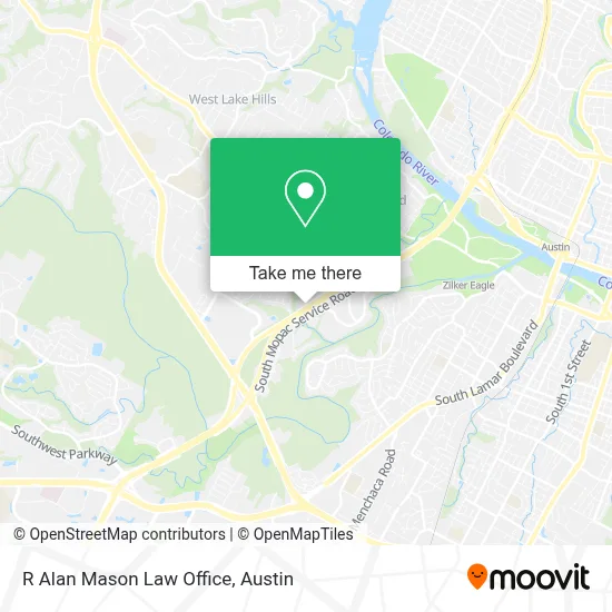 R Alan Mason Law Office map