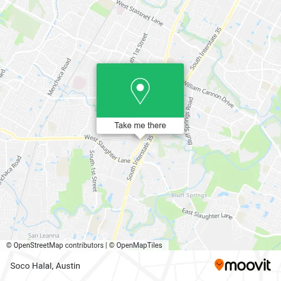 Soco Halal map