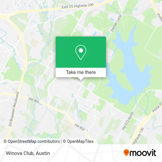 Winova Club map
