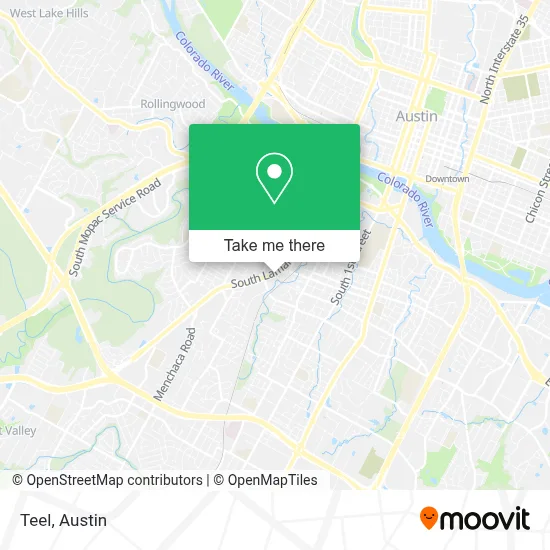 Teel map