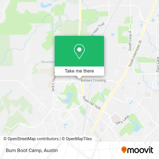 Burn Boot Camp map