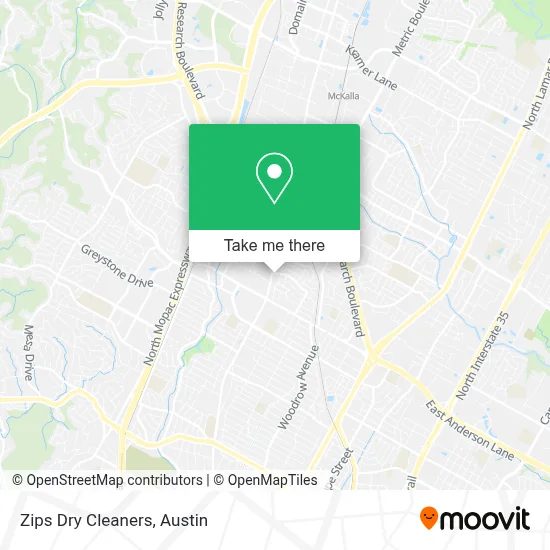 Zips Dry Cleaners map