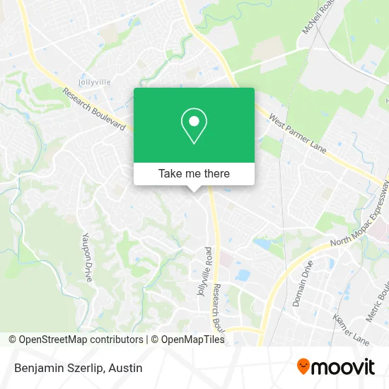 Benjamin Szerlip map