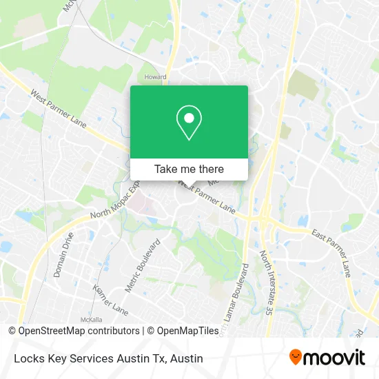 Locks Key Services Austin Tx map