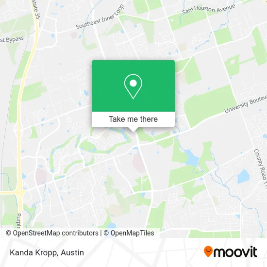 Kanda Kropp map