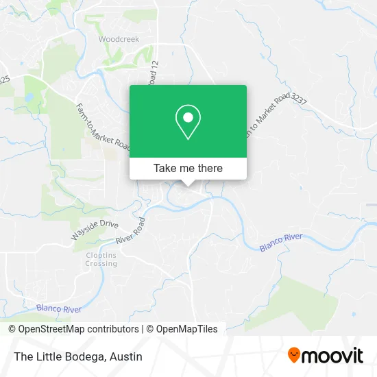 The Little Bodega map
