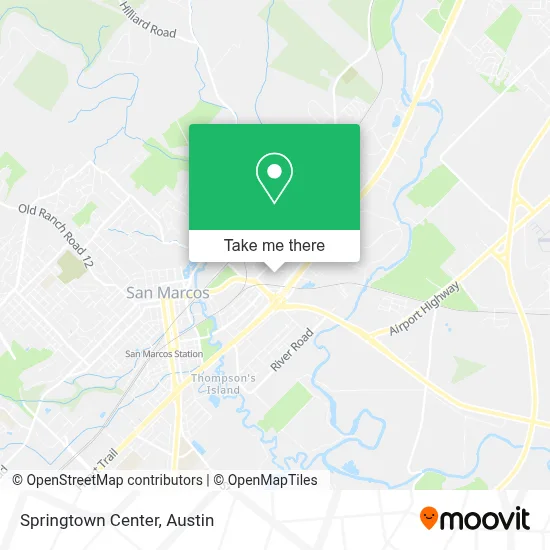 Springtown Center map