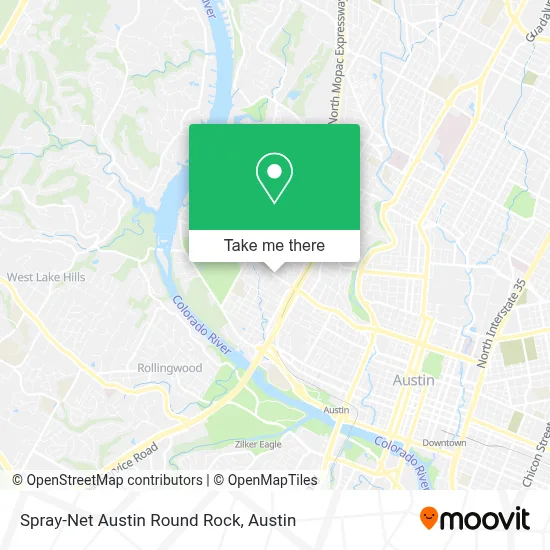 Spray-Net Austin Round Rock map