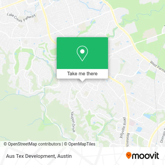 Aus Tex Development map