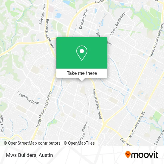 Mws Builders map