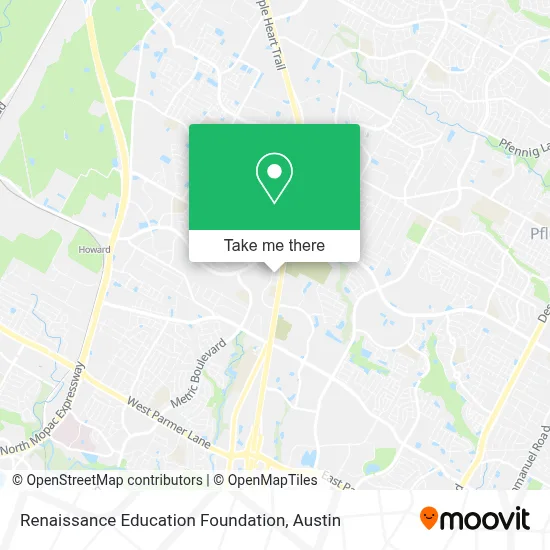 Renaissance Education Foundation map